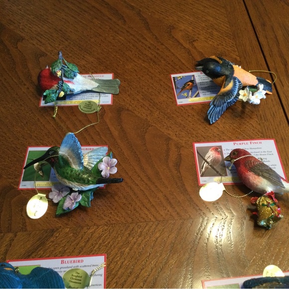 Danbury Mint Songbird Ornaments Set of 25 - Picture 3 of 7